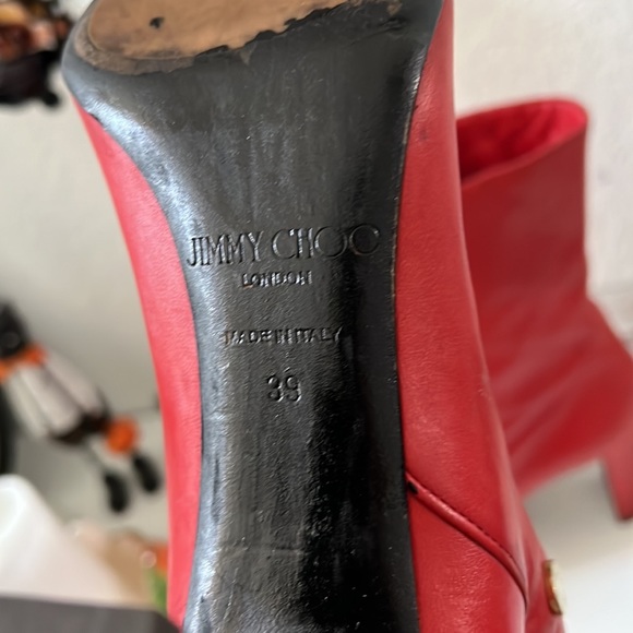 JIMMY CHOO RED BOOTS! - Picture 12 of 16